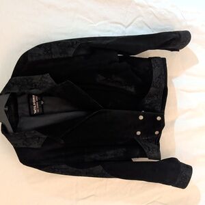 Wilson Women's Suede Black Jacket